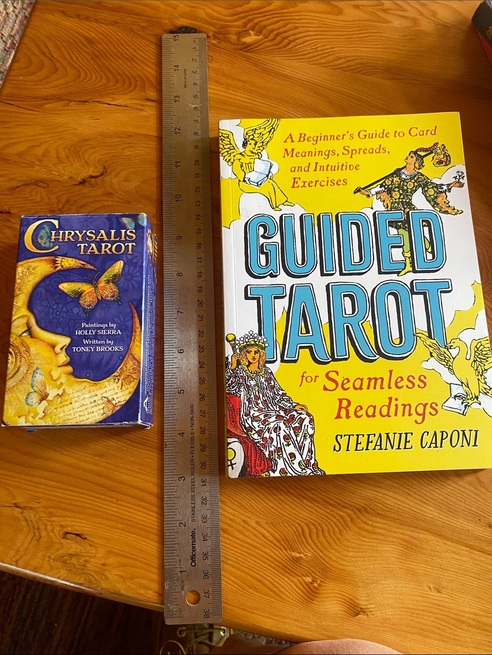 Guided Tarot Book - Yellow Cover